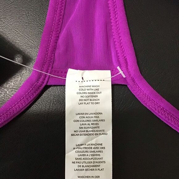 Fabletics Norwalk Tank XXS Purple and Teal Patterned NWT - Picture 7 of 7